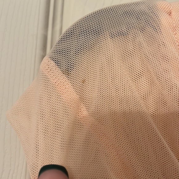 Baby Pink Off the Shoulder Ruched Mini Dress - Picture 8 of 8